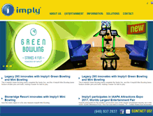 Tablet Screenshot of implyusa.com